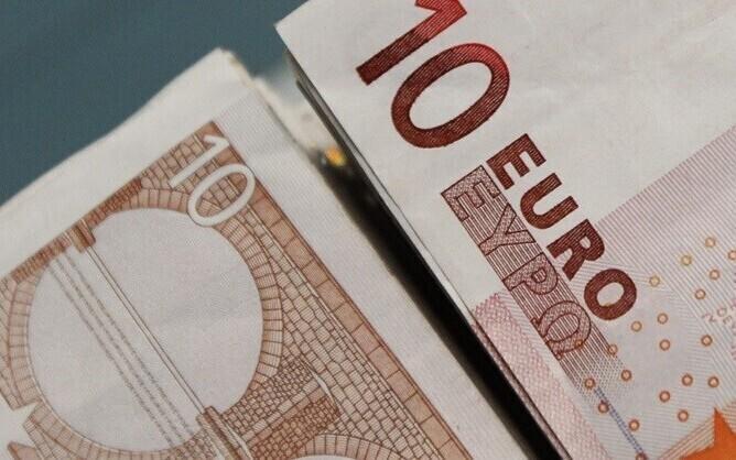 Ten-euro bills. Photo is illustrative.