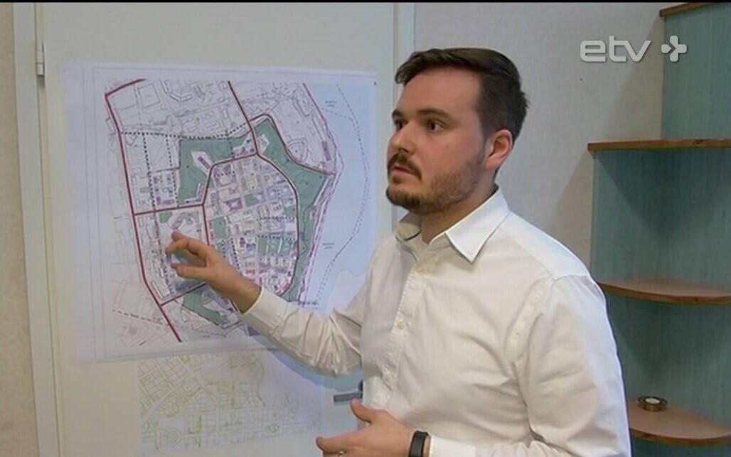 Главный архитектор Нарвы Иван Сергеев.