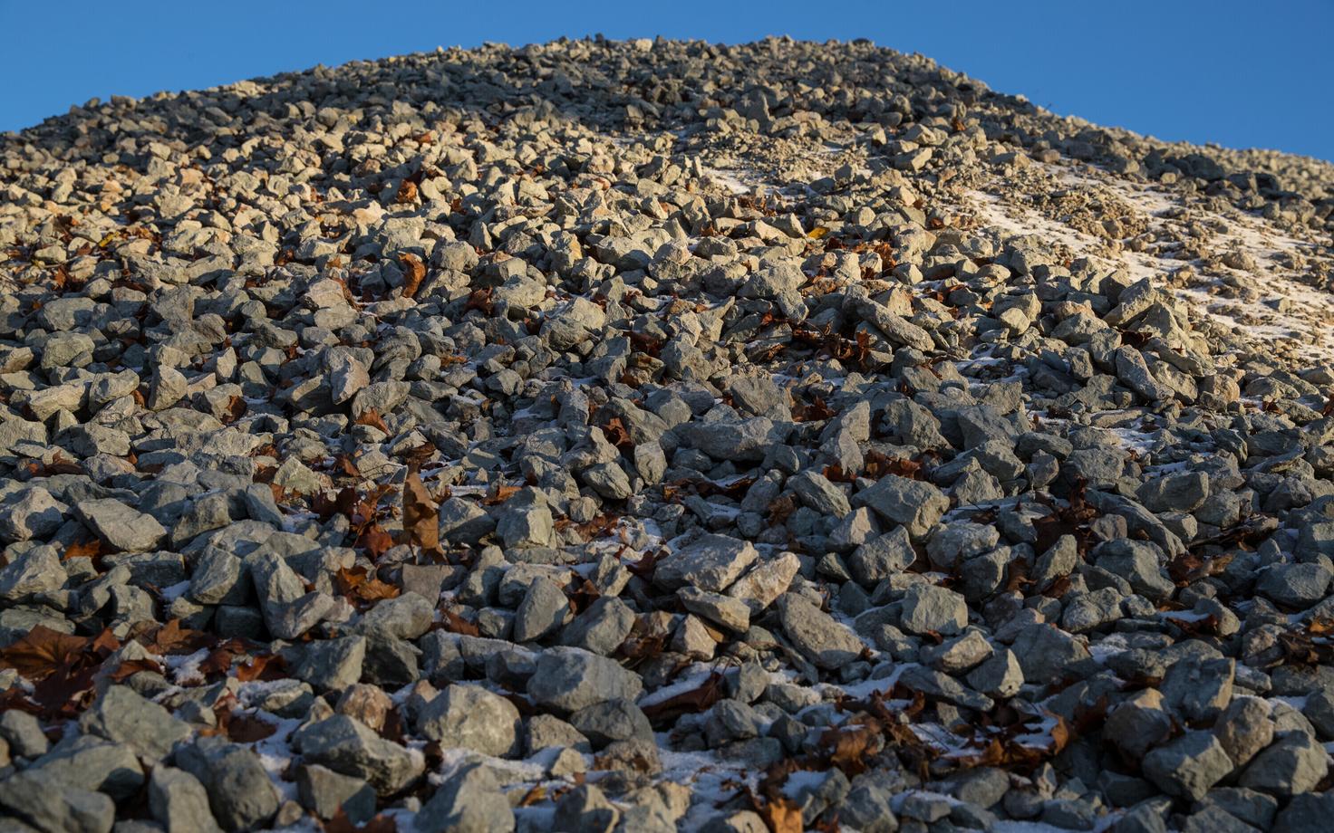 Гравий. Иллюстративная фотография.