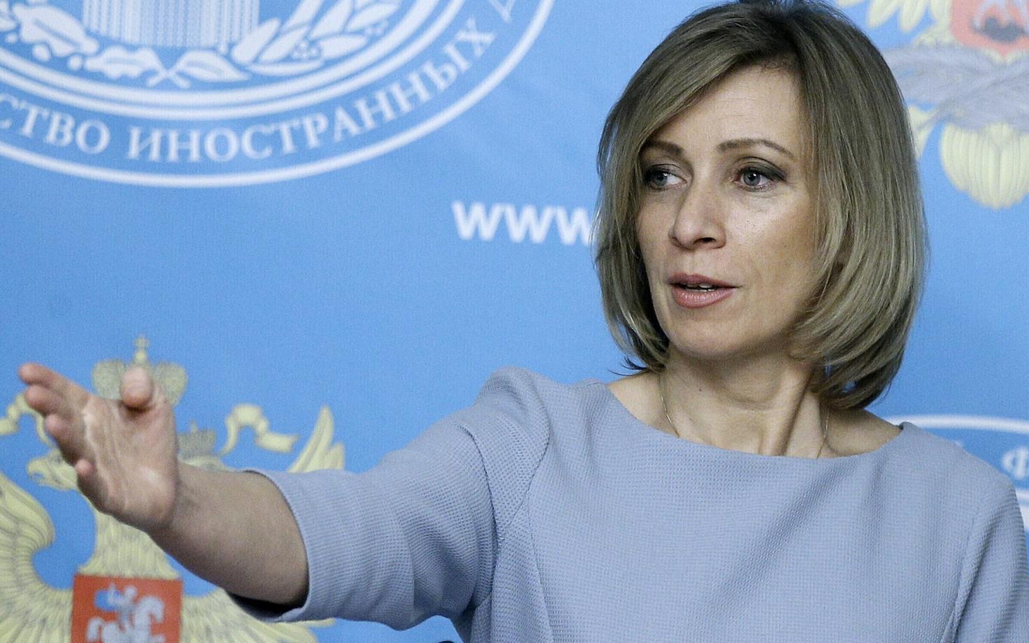 Venemaa välisministeeriumi pressiesindaja Maria Zahharova.