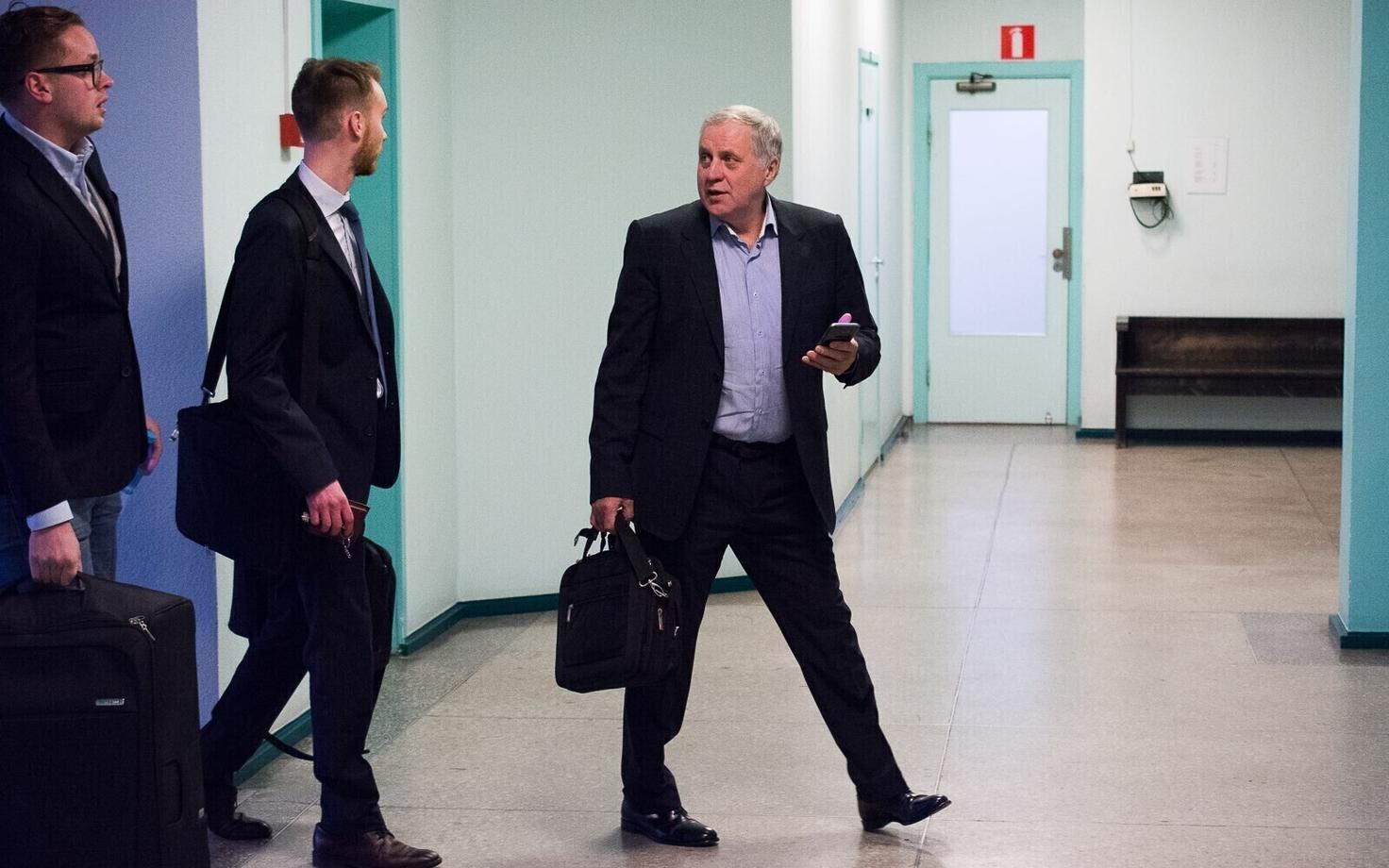 Рейн Кильк в суде.