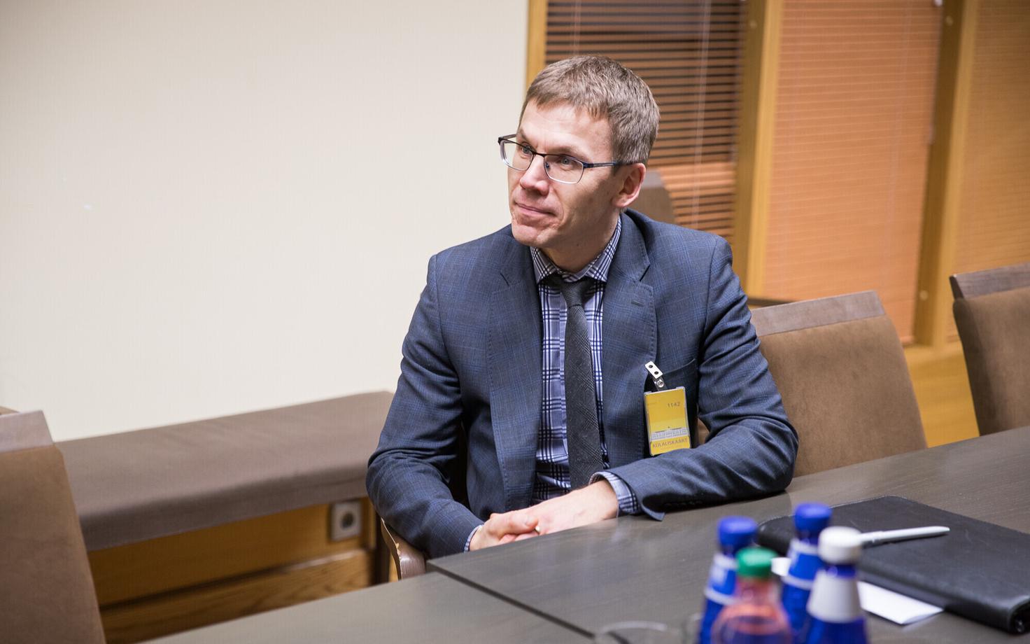 Глава бюро коррупционных преступлений Центральной криминальной полиции Мати Омблер.