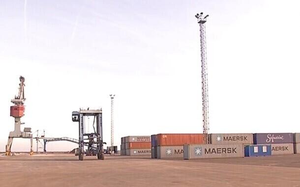 Новый контейнерный терминал в Силламяэском порту