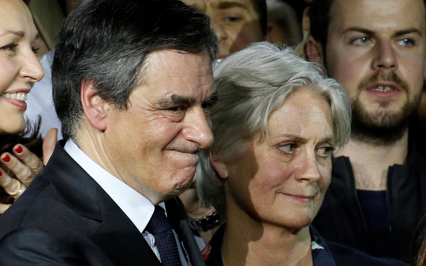 Francois ja Penelope Fillon.
