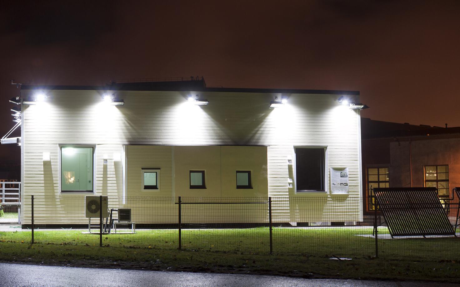 TTÜ ehitusteaduskonna liginullenergia testhoone.