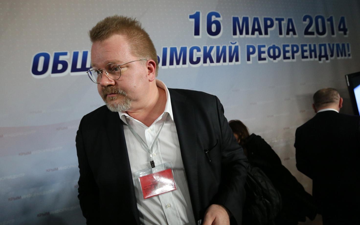 Йохан Бекман в Крыму в марте 2014 года.