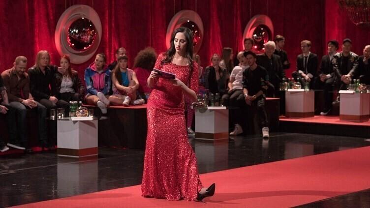 Элина Нечаева - ведущая полуфиналов конкурса Eesti Laul.