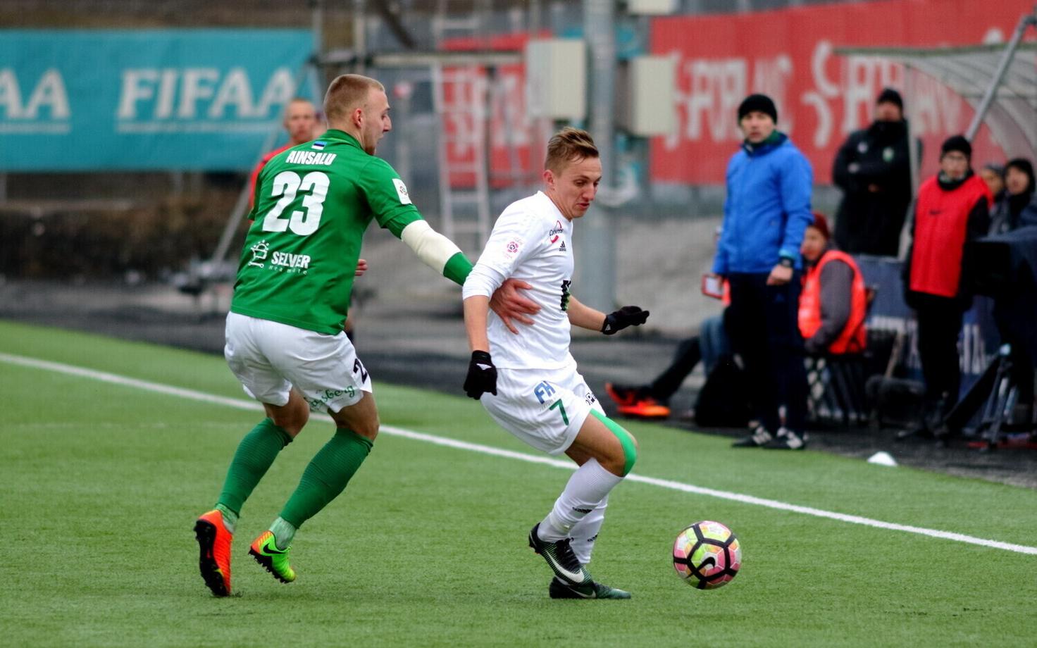 FC Flora - Tallinna Levadia / Mihkel Ainsalu ja Pavel Marin