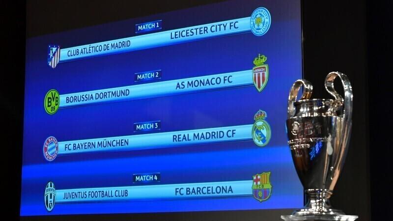 В Лиге чемпионов определились составы четвертьфиналов.