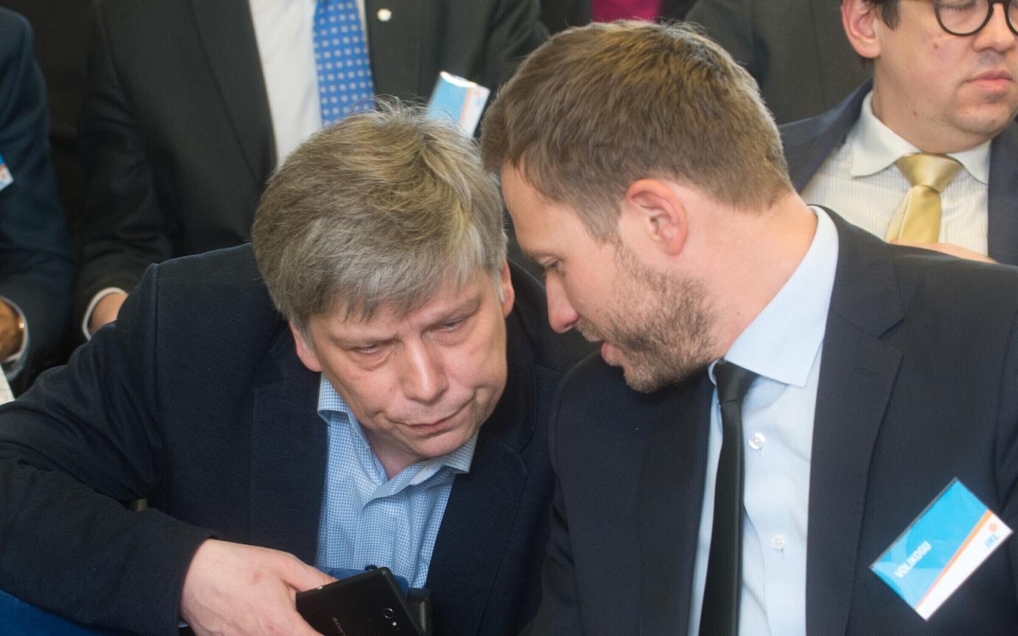 Siim Kiisler ja Margus Tsahkna.