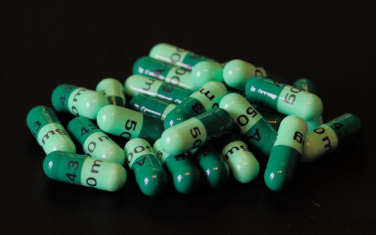 Antibiootikumi tsefaleksiini kapslid.