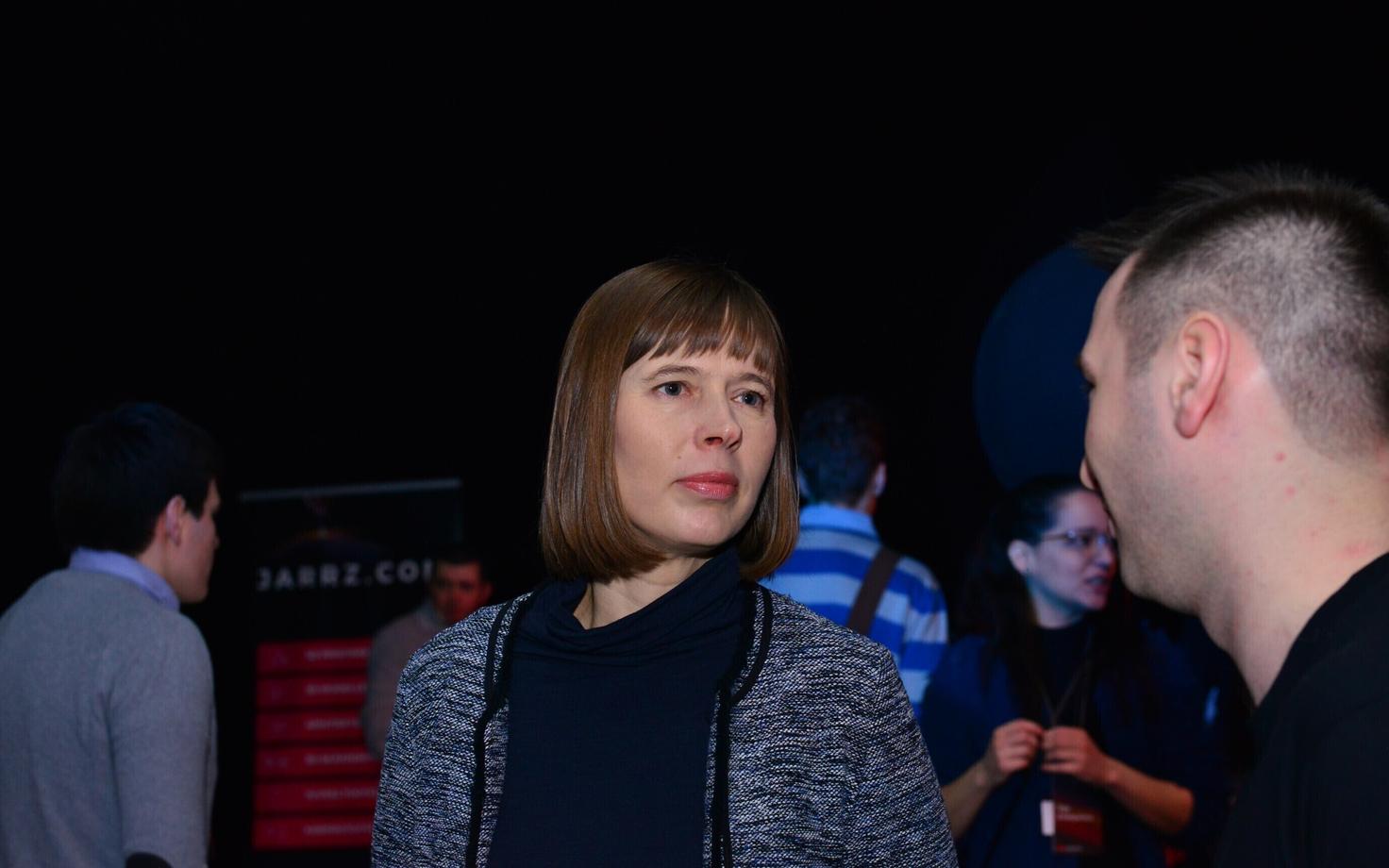 Керсти Кальюлайд на конференции TEDxLasnamäe.