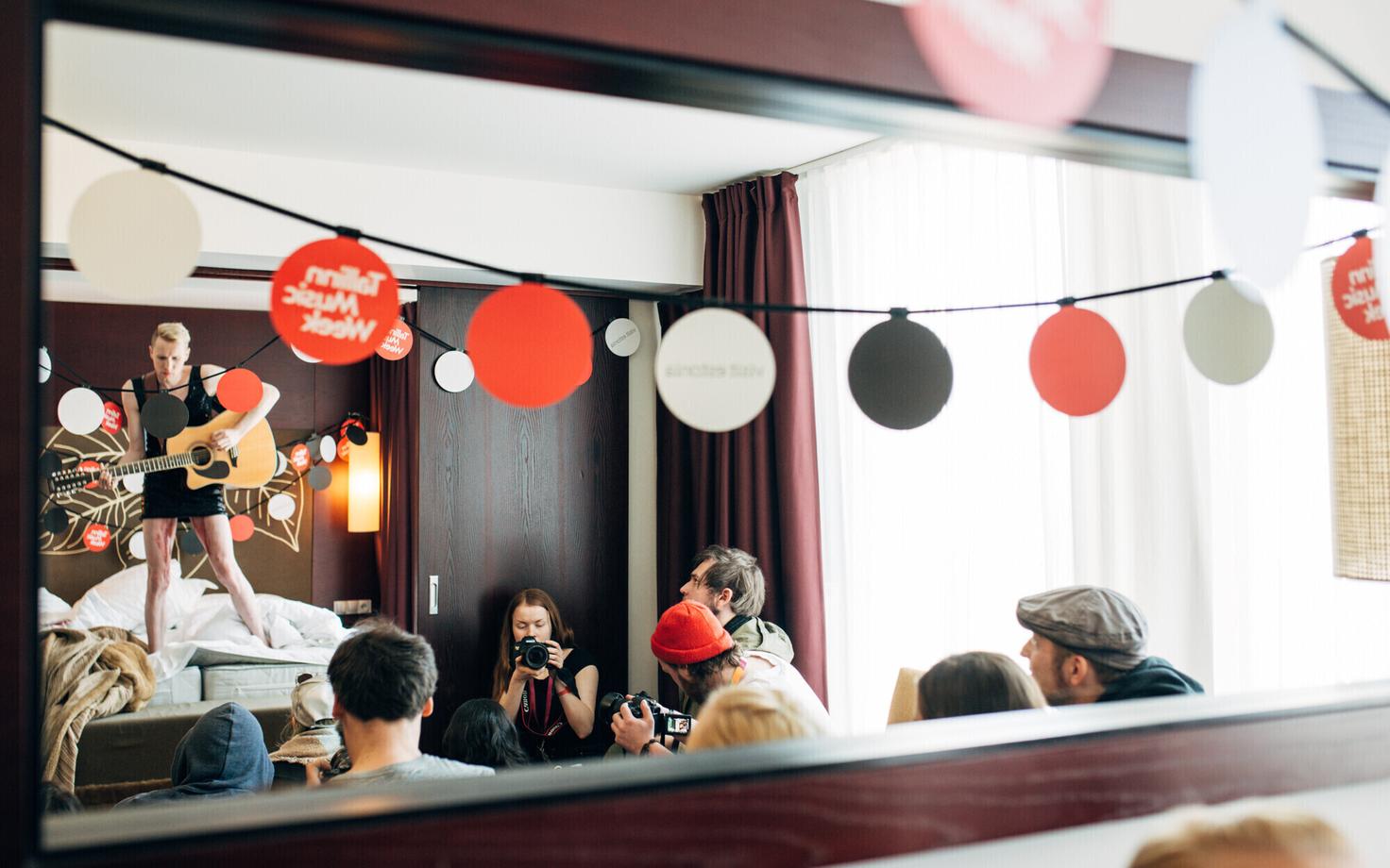 TMW's City Stage program included concerts and shows held at non-traditional venues, including a hotel room.