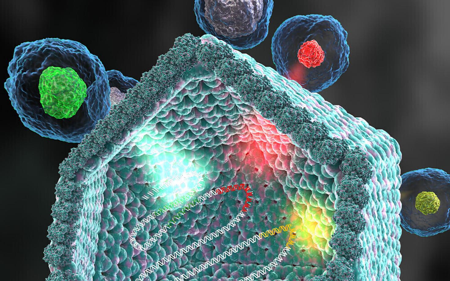 Klosneuvirus kunstniku nägemuses.