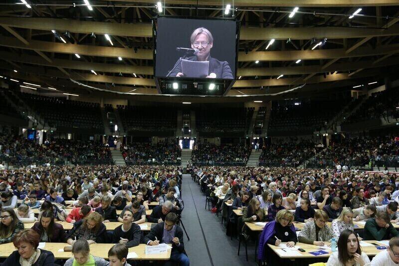 Тотальный диктант в Таллинне.