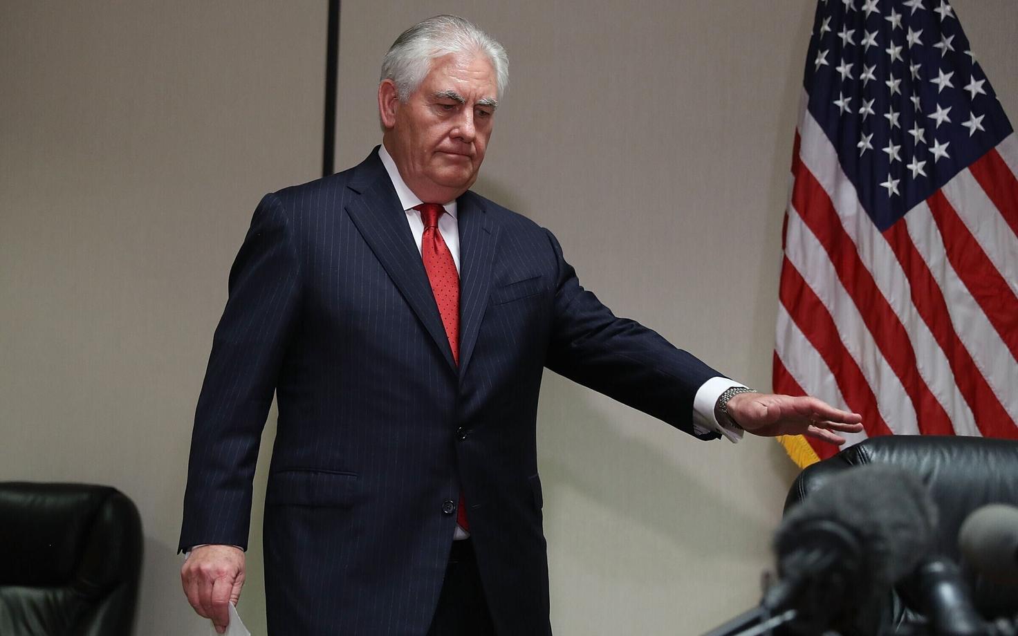 USA välisminister Rex Tillerson.