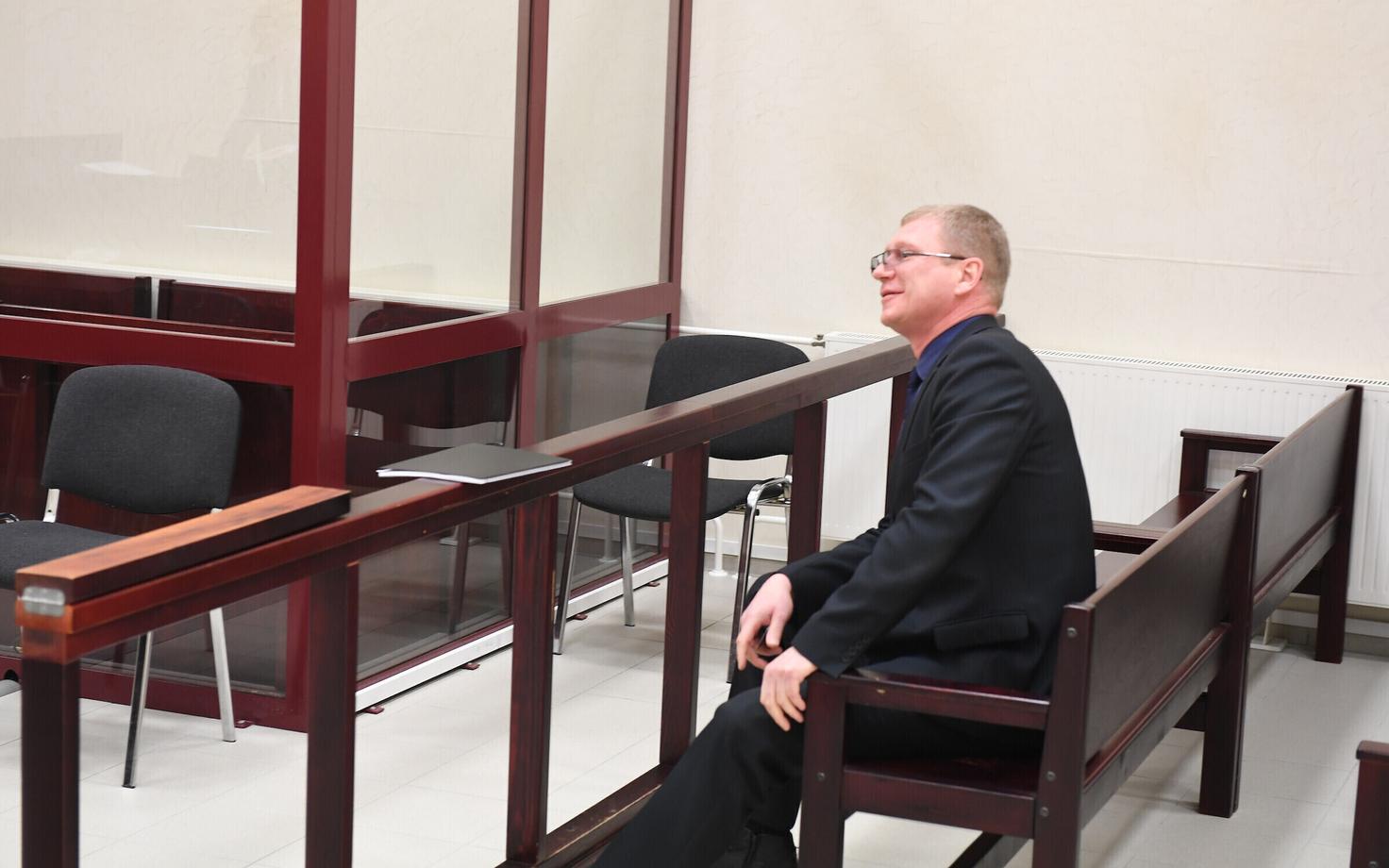 Александр Ефимов в Вируском уездном суде.