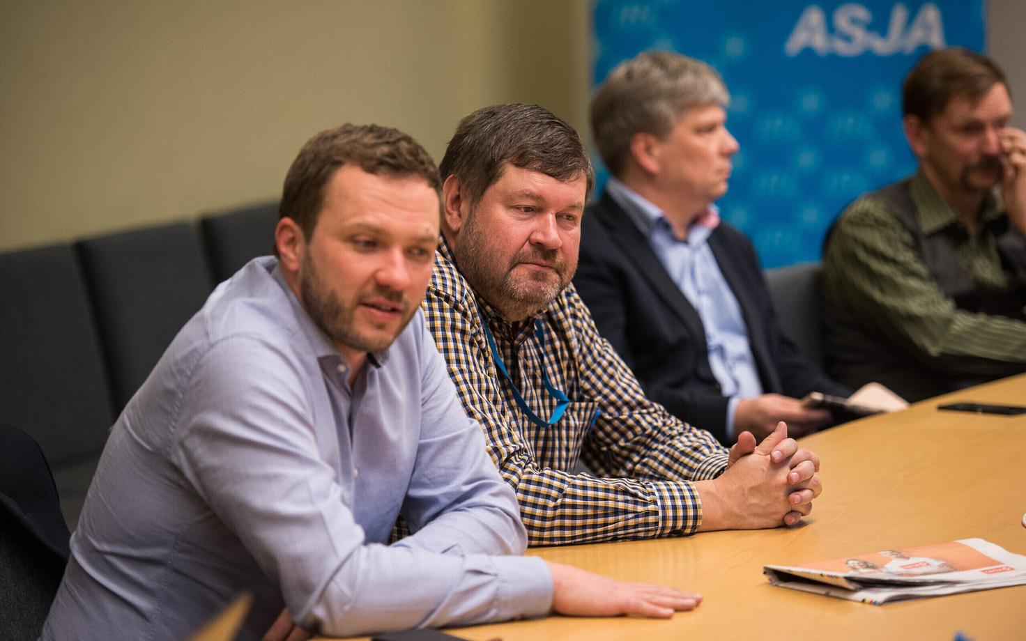 Председатель IRL Маргус Цахкна.