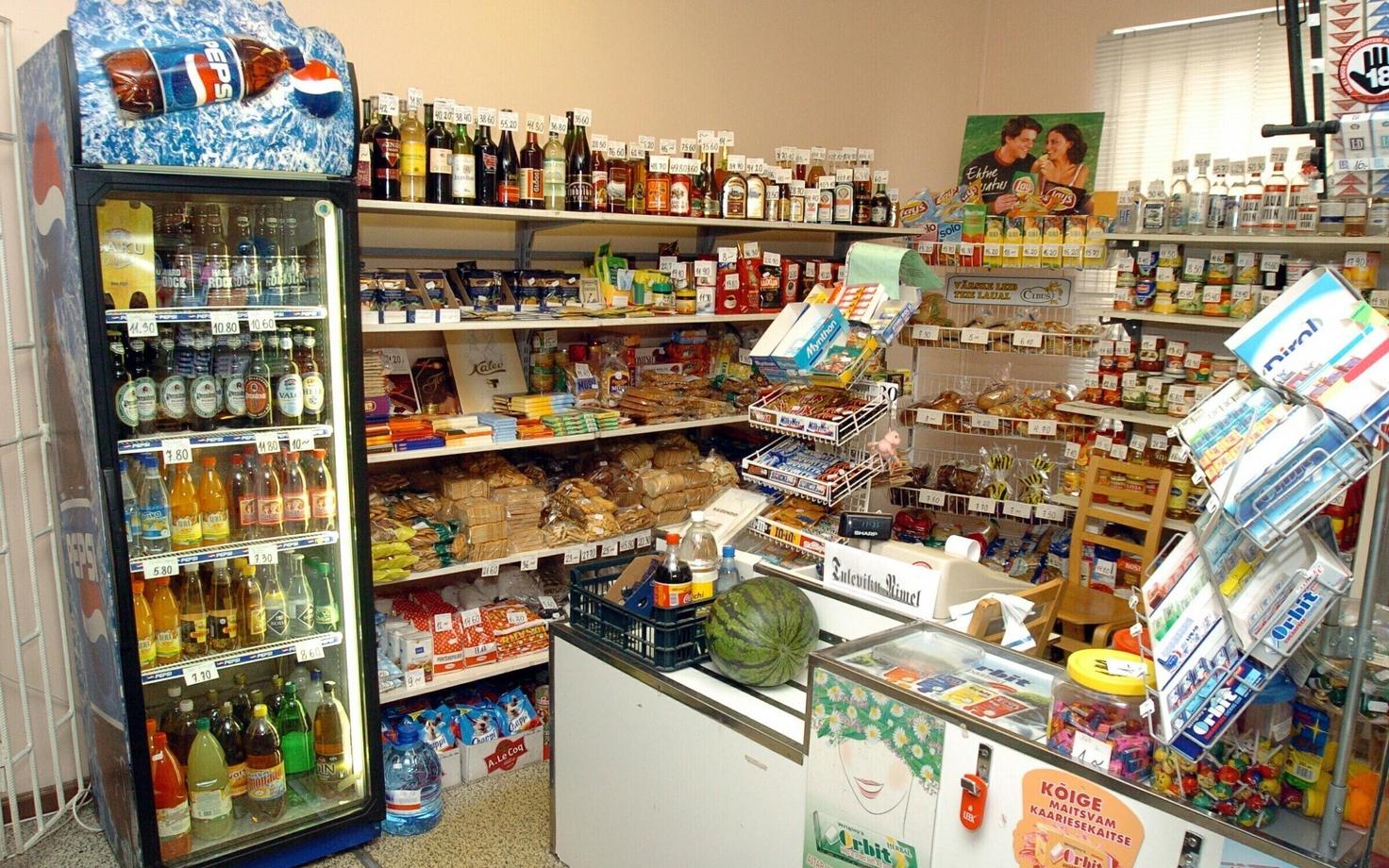 Сельский магазин. Иллюстративная фотография.