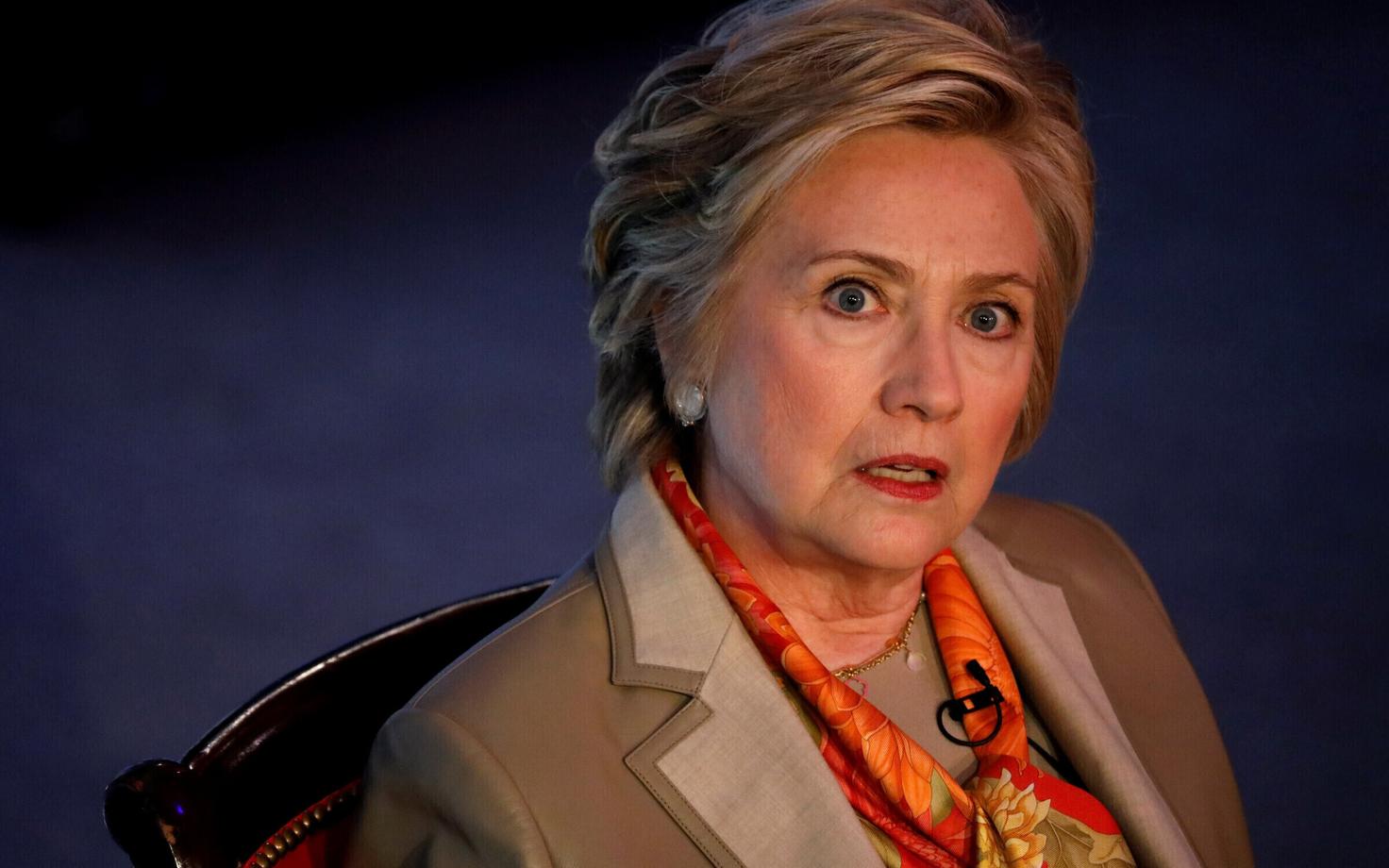 Hillary Clinton heategevuslikul lõunal New Yorgis.