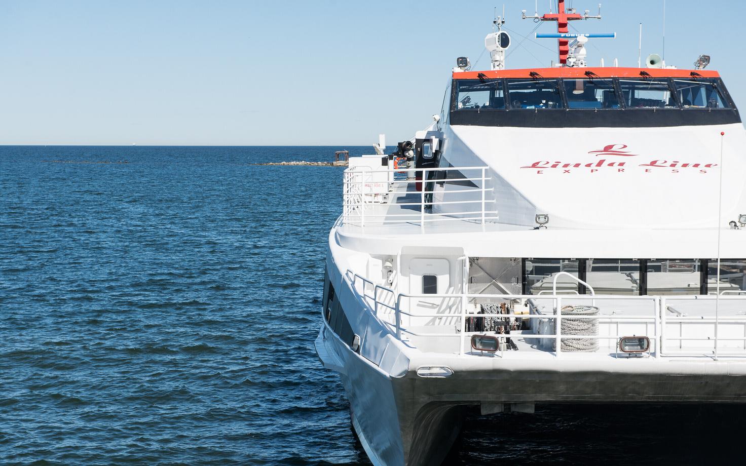 Linda Line catamaran.