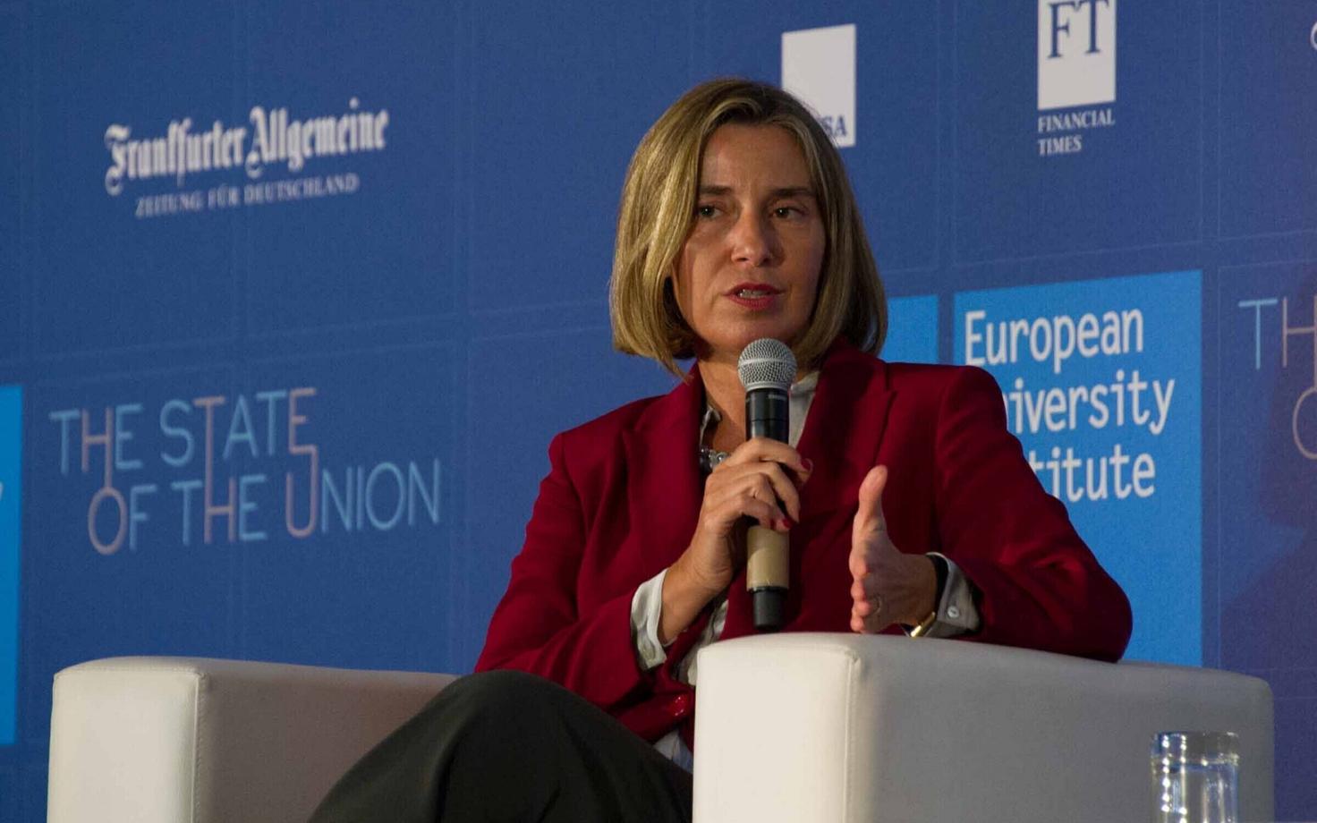 Federica Mogherini.