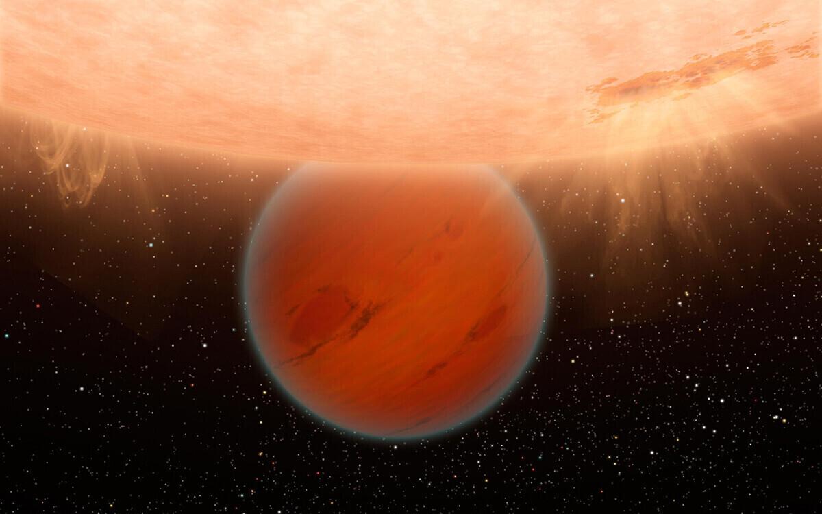 HAT-P-26b kunstniku nägemuses.