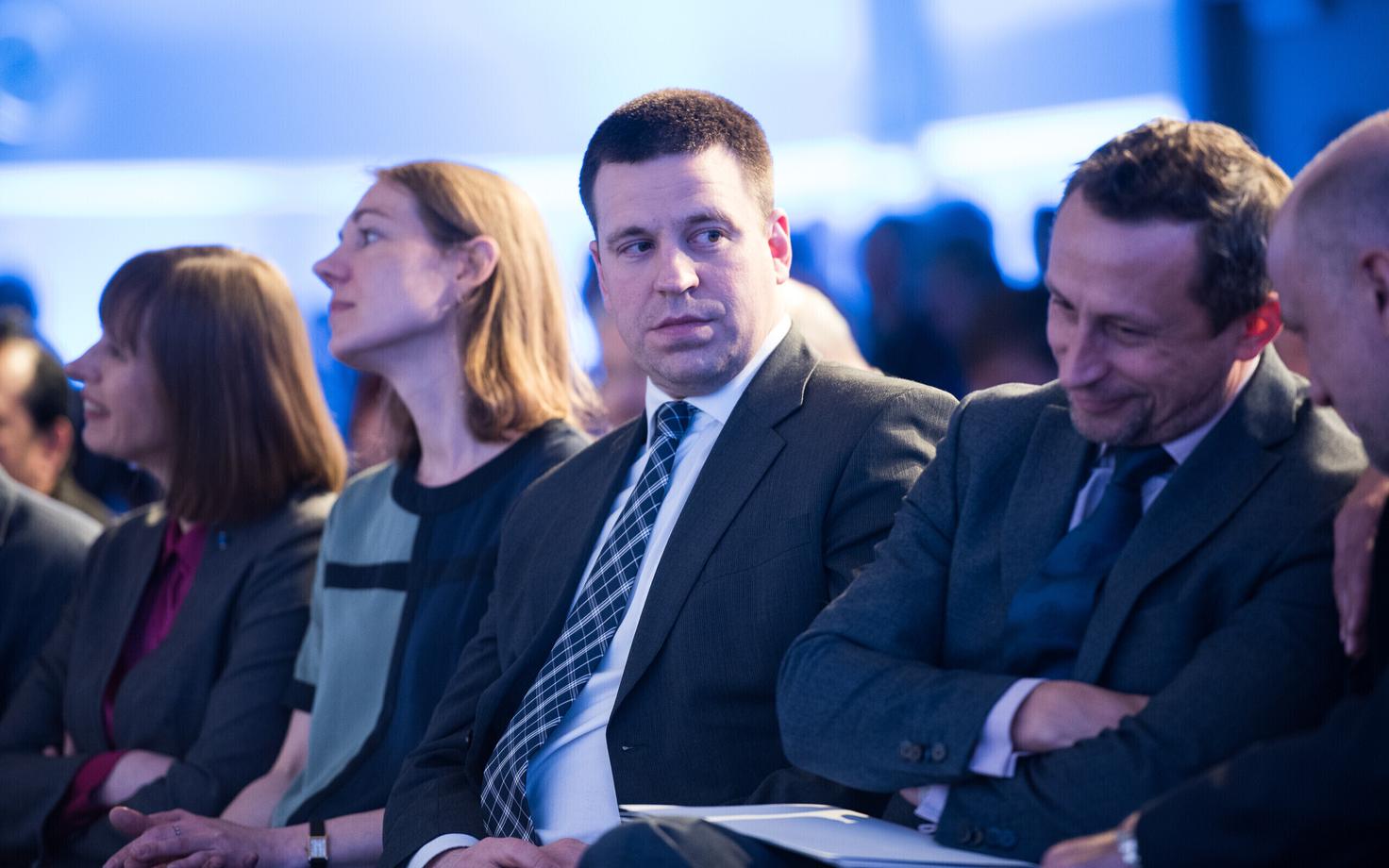 Prime Minister Jüri Ratas at the 2017 Lennart Meri Conference.