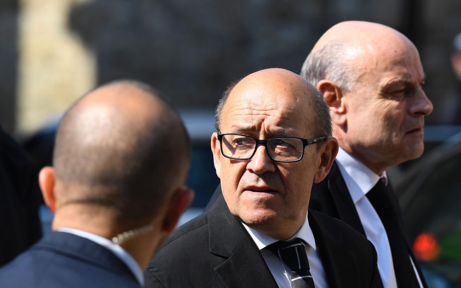 Senine kaitseminister ja nüüdne välisminister Jean-Yves Le Drian.