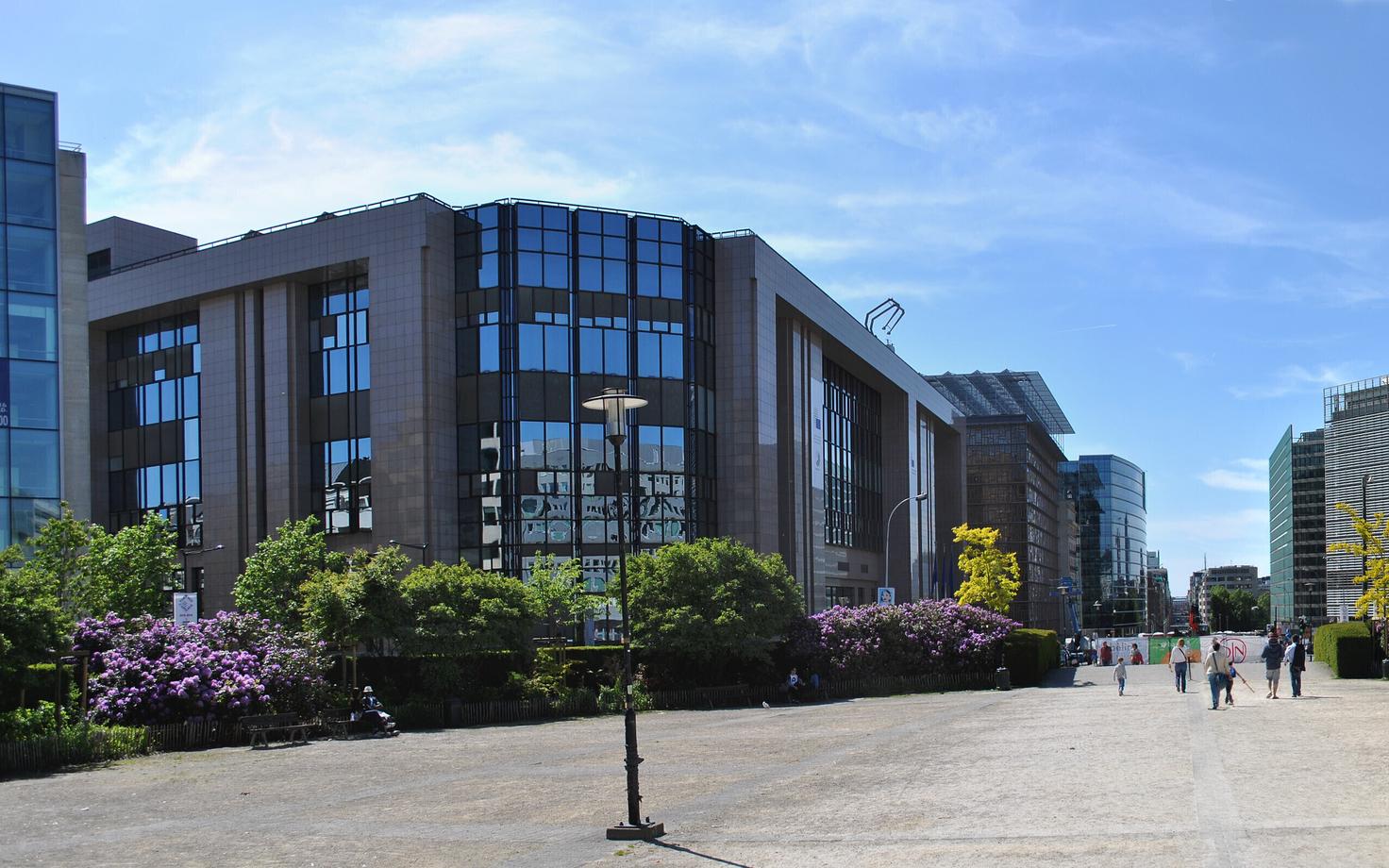 Здание Еврокомиссии в Брюсселе.