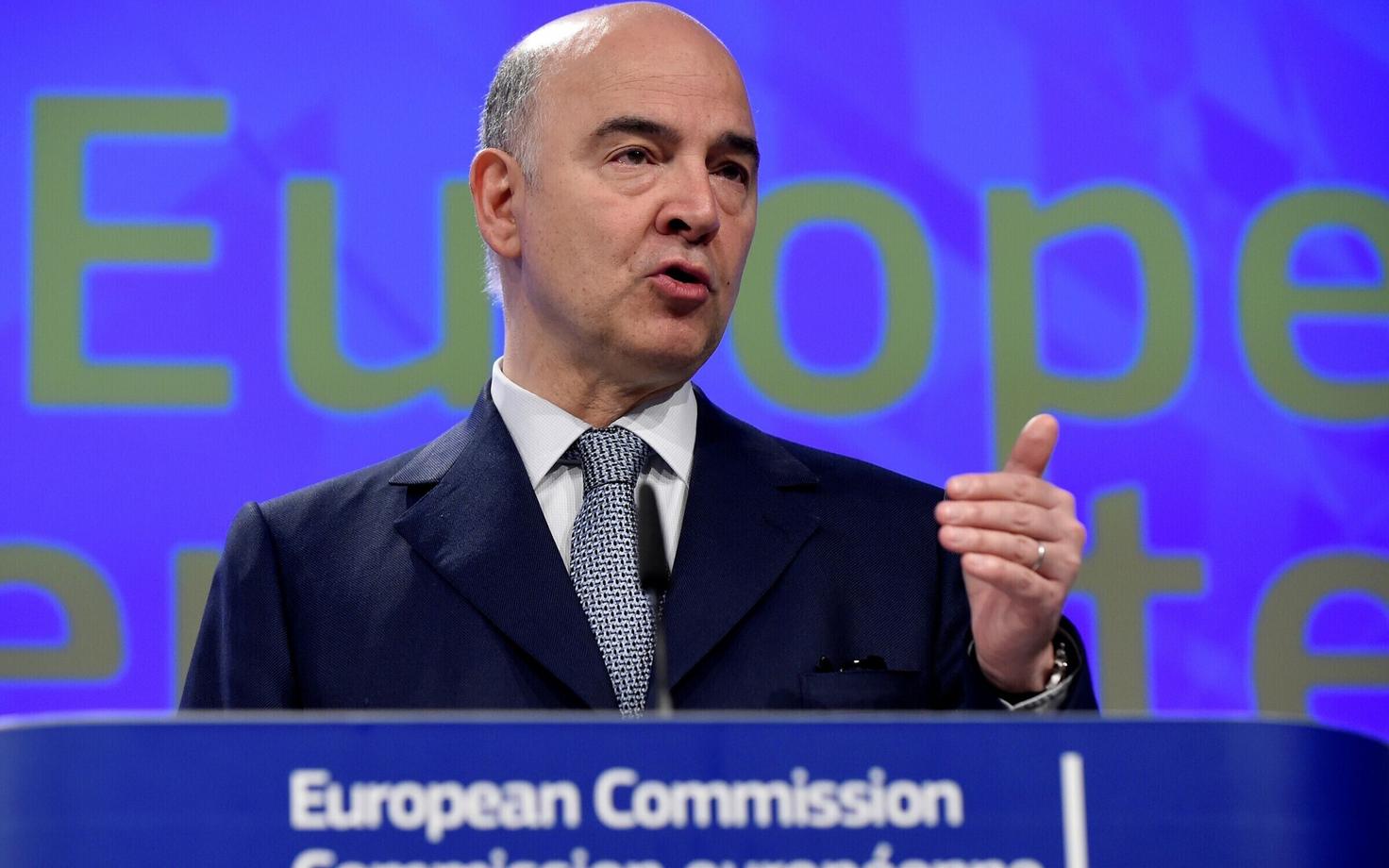 Еврокомиссар по экономическим и финансовым вопросам Пьер Московиси.
