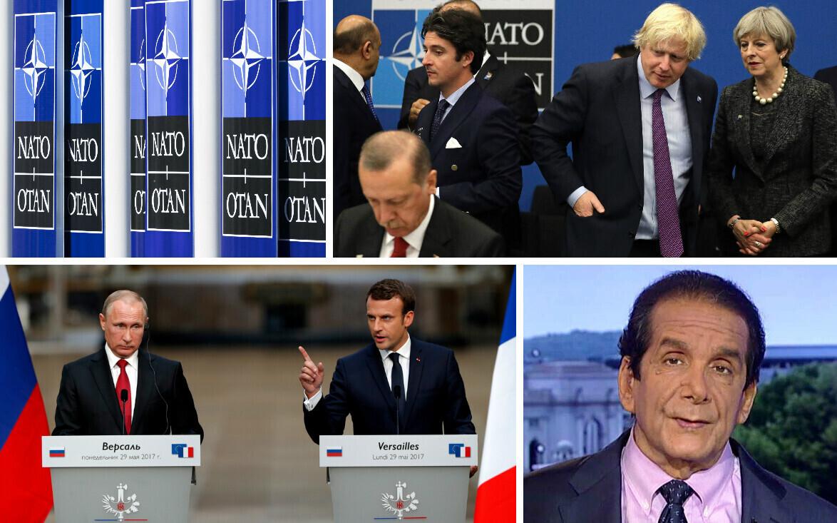 NATO tippkohtumine, Putin ja Macron ning Charles Krauthammer.