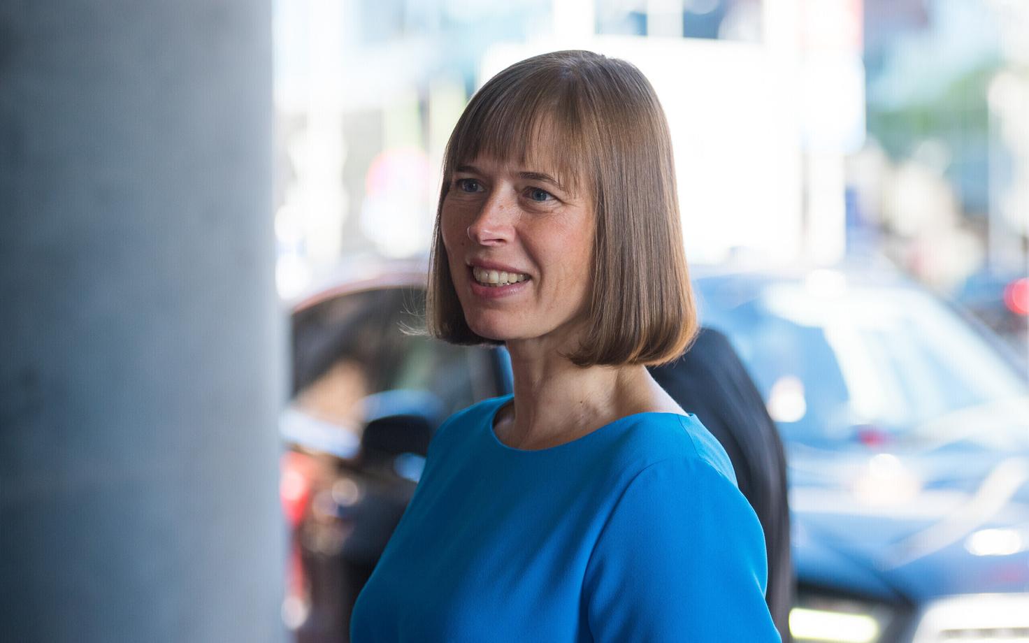 Президент Эстонии Керсти Кальюлайд.