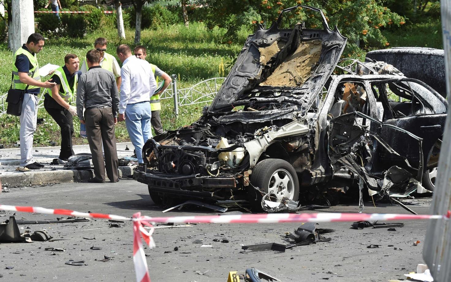 Plahvatuspaik Kiievis.