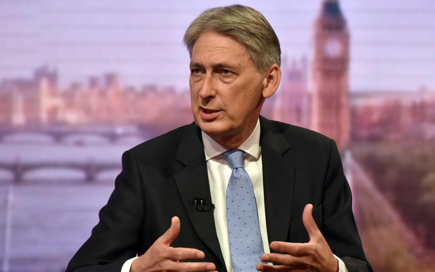 Briti rahandusminister Philip Hammond.