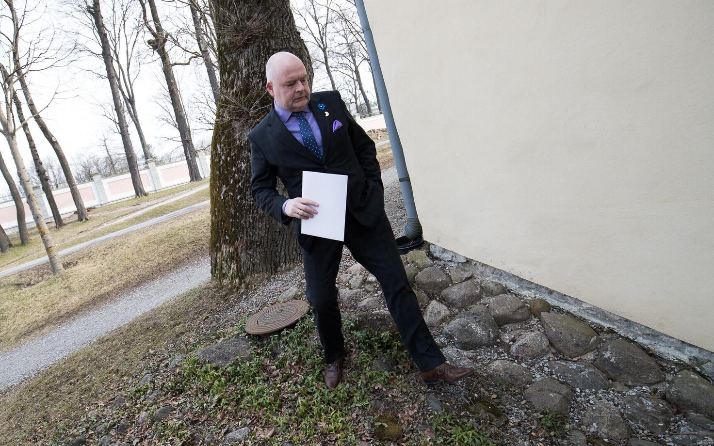 Siseminister Andres Anvelt.