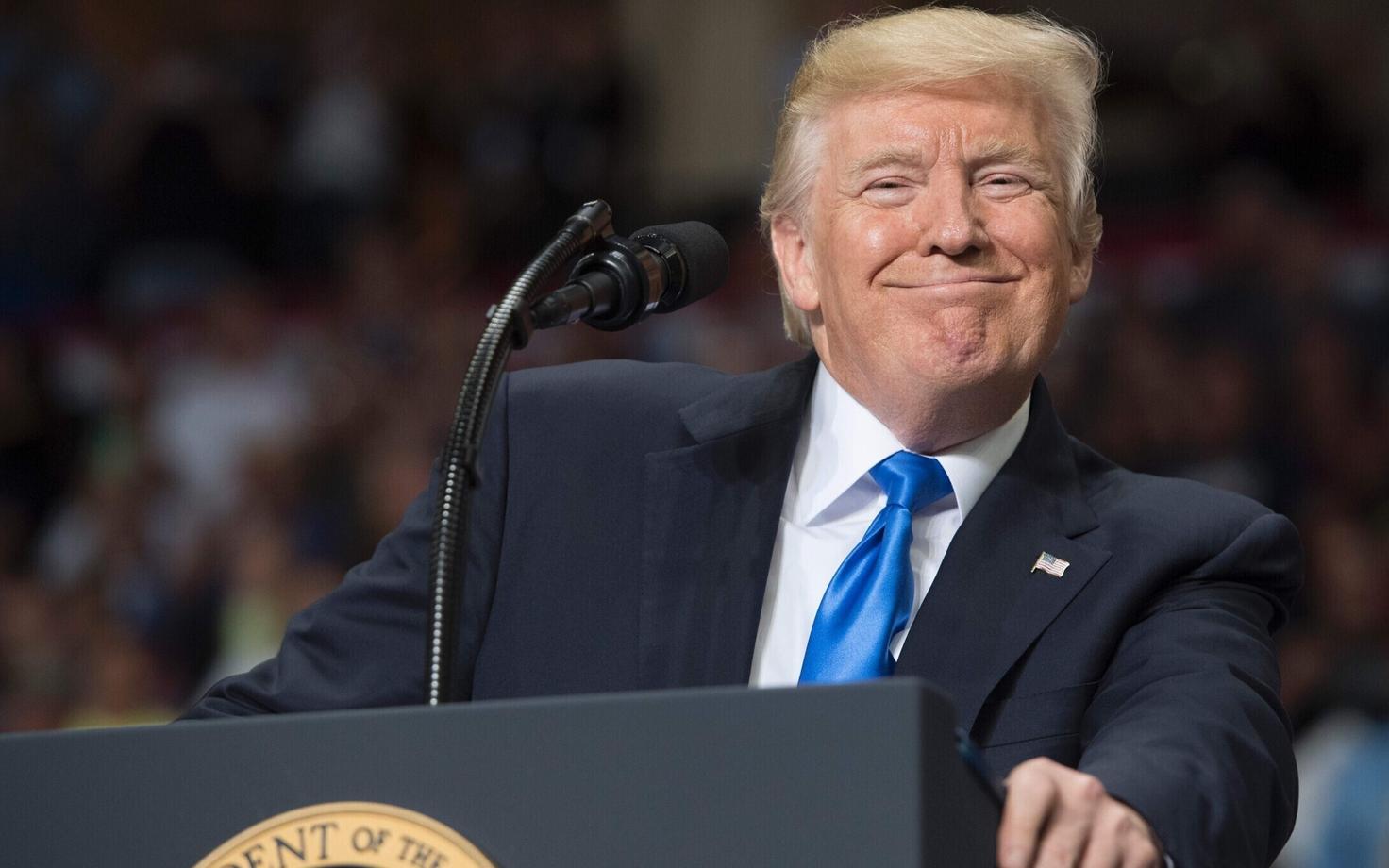 USA-s praegu võimul olevad poliitilised jõud on varmad ära kasutama iga võimalust keskkonda hävitava ja majanduslikku kasu esiplaanile seadva lähenemise legitiseerimiseks (pildil USA president Donald Trump).