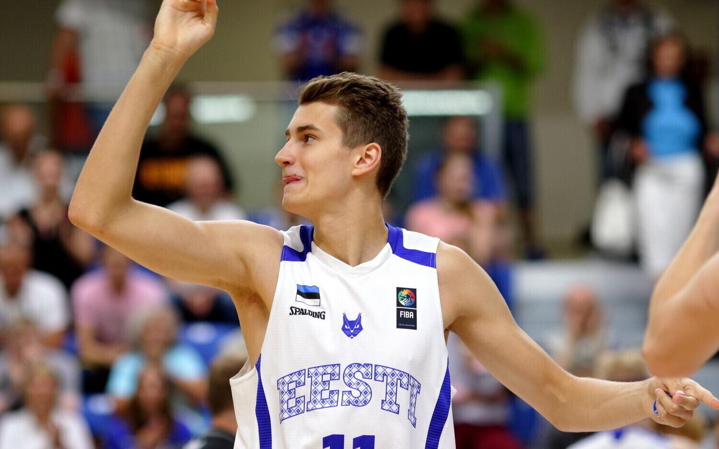 Korvpalli U-18 EM: Eesti - Belgia / Henri Drell