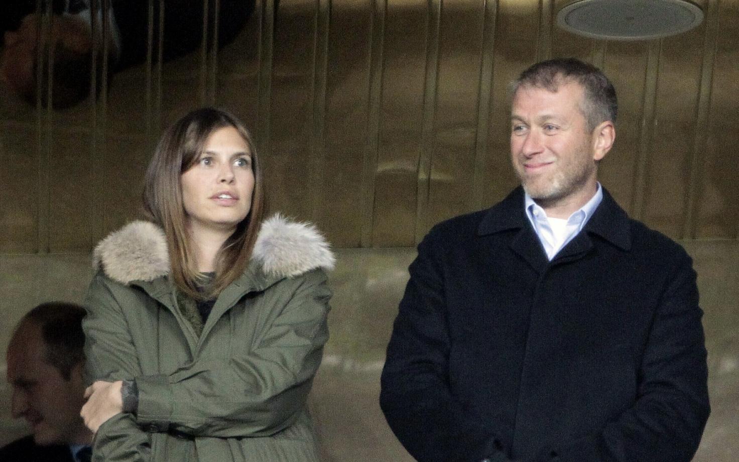 Дарья Жукова и Роман Абрамович.