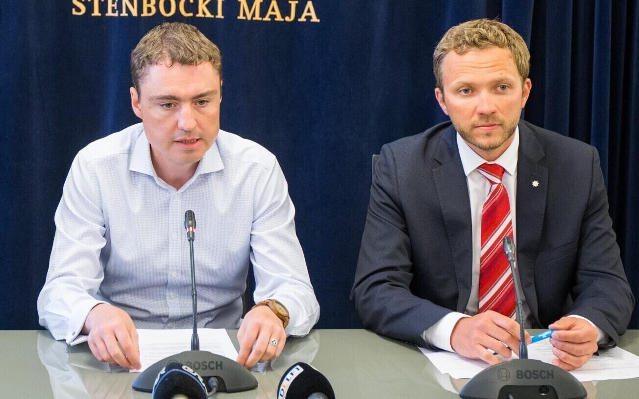 Таави Рыйвас и Маргус Цахкна в 2015 году.