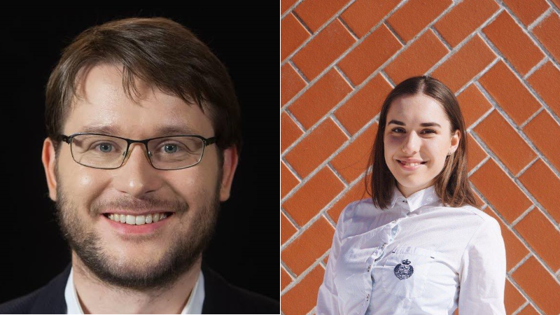 Евгений Кабанов и Валентина Москалева.