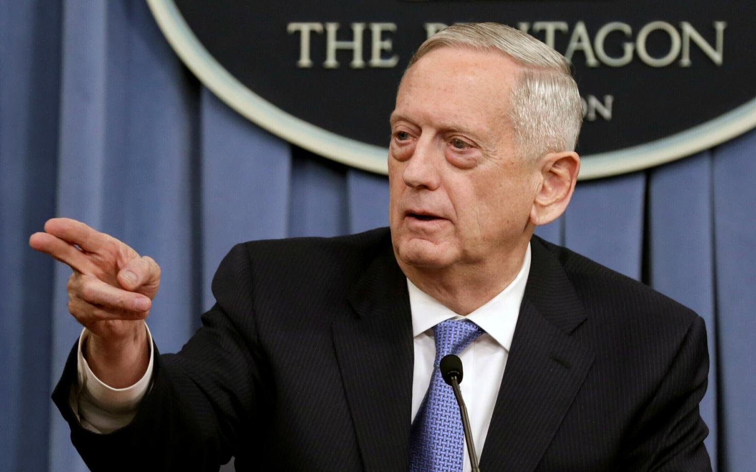 USA kaitseminister James Mattis.