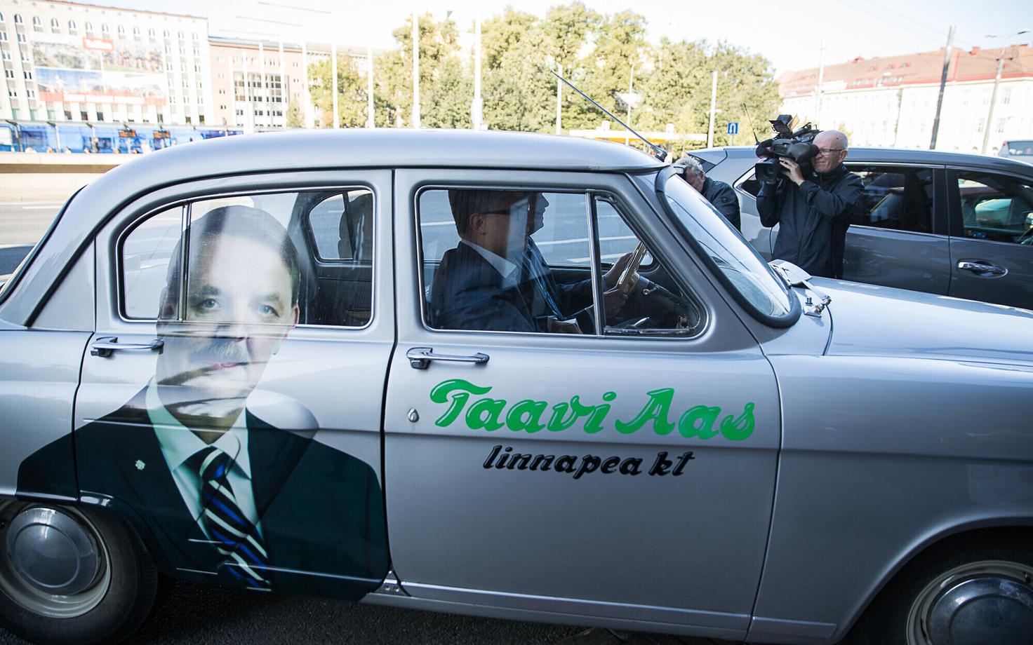 Во время избирательной кампинии Таави Аас использовал