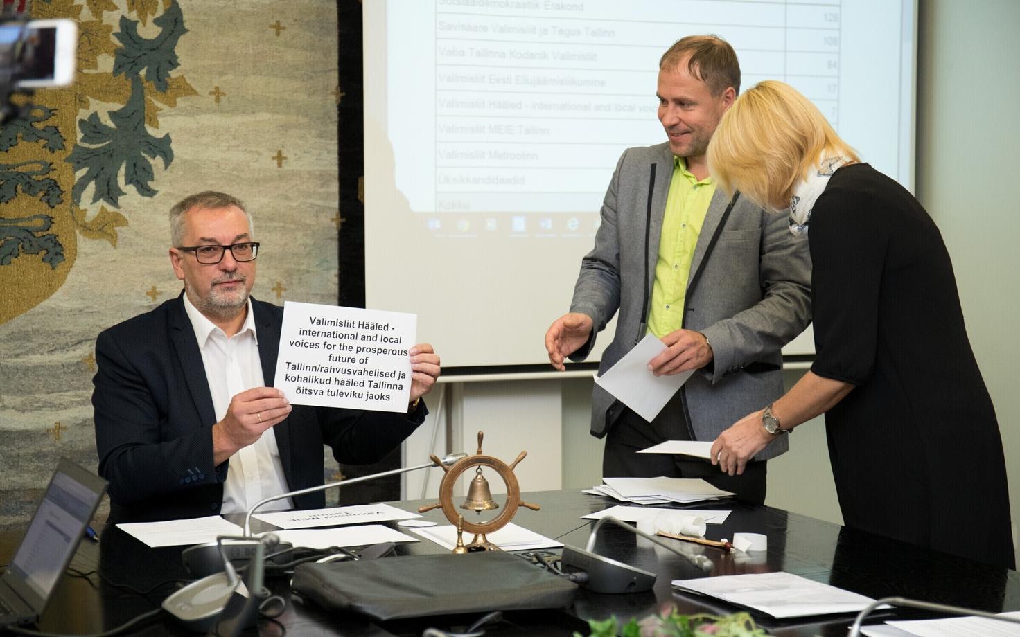 Liisuheitmise tulemusena selgus erakondade ja valimisliitude nimekirjade järjestus.