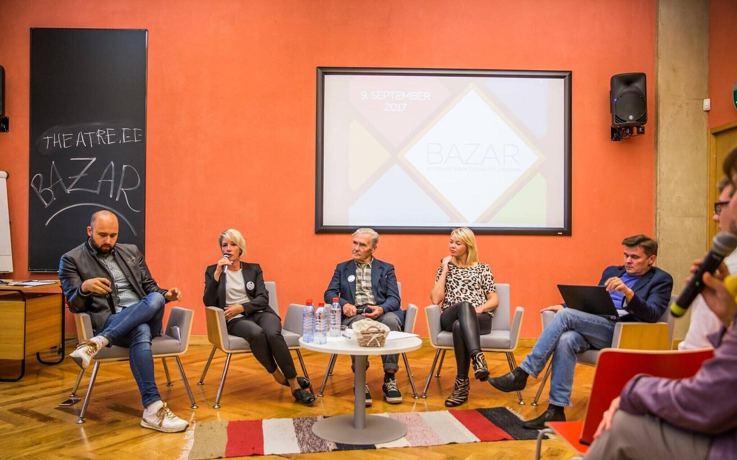 Антон Осиповский, Ольга Черемушкина, Вячеслав Колюшный, Татьяна Сударевская и Артур Тооман