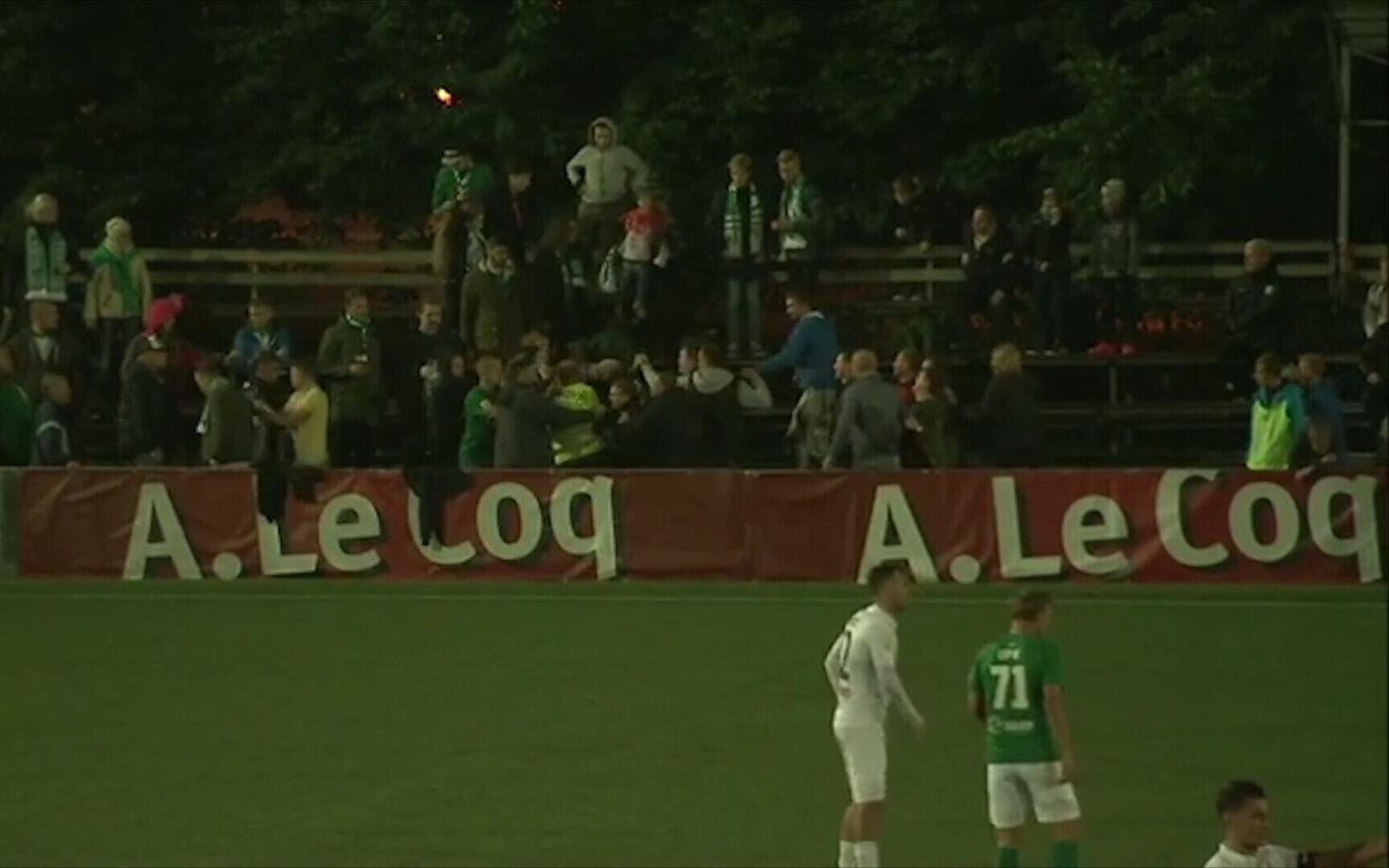 Массовая драка на матче