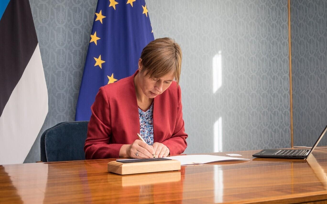 Президент Керсти Кальюлайд