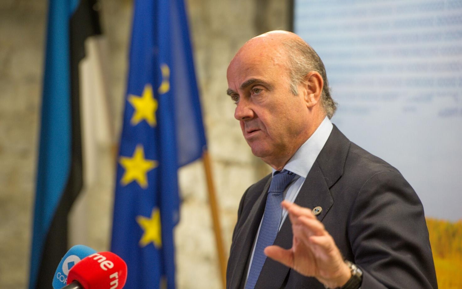 Министр экономики Испании Луис де Гиндос Хурадо во время визита в Таллинн в сентябре.