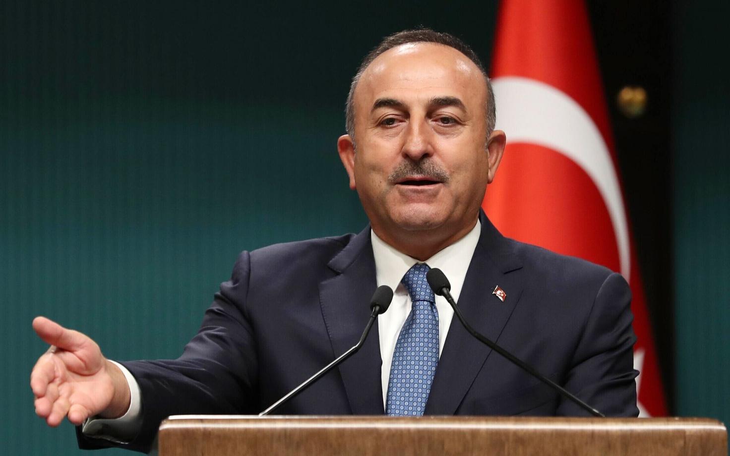 Türgi välisminister Mevlut Cavusoglu.