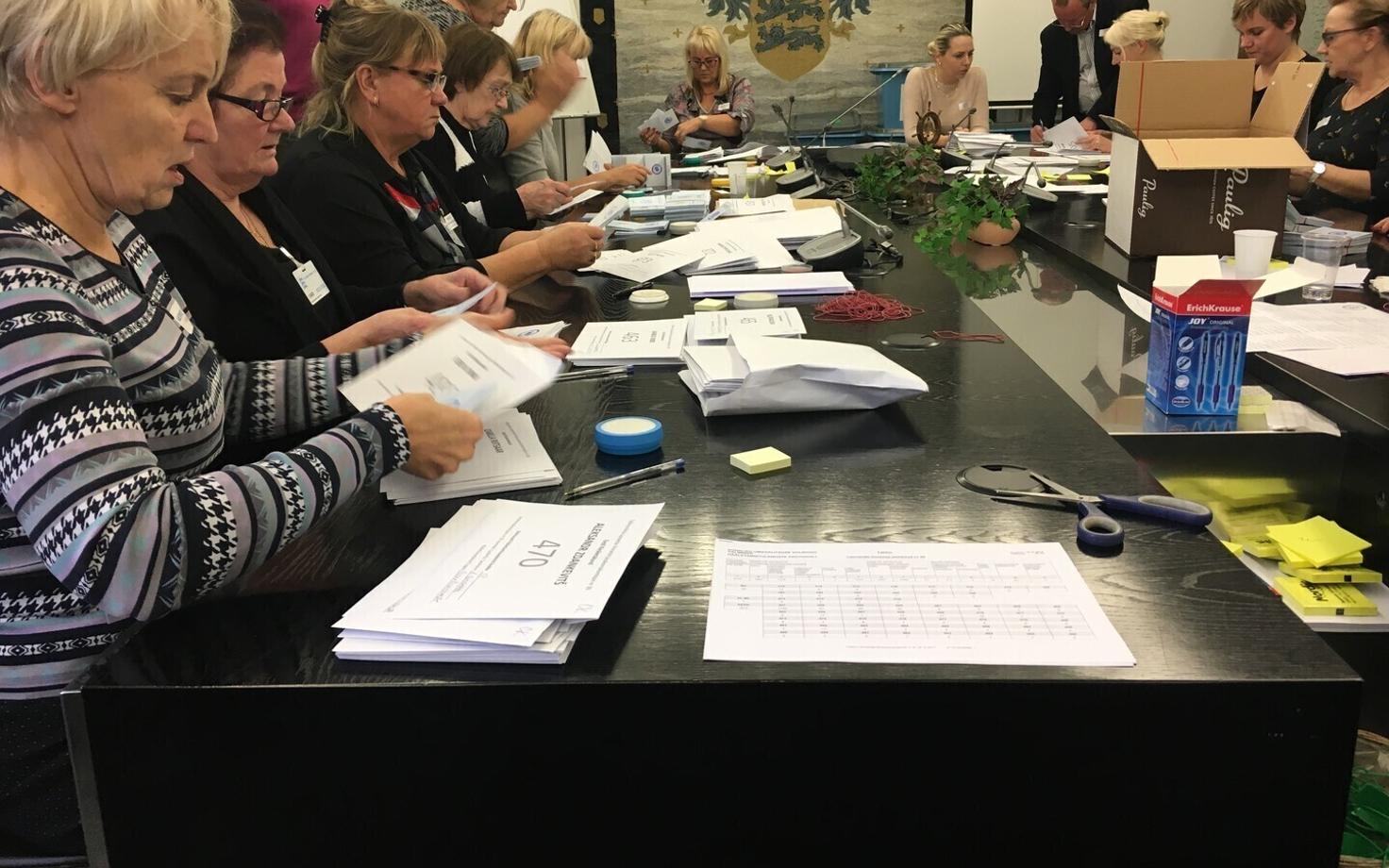 Пересчет голосов - ответственная задача.